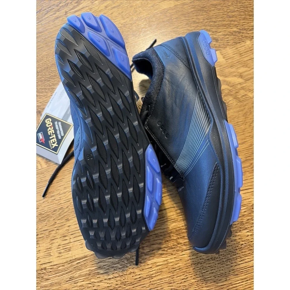 ECCO Women's Biom Hybrid 3 GTX Golf Shoes Black/Grey GORE-TEX - Size 7